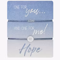 Crystals HCA Jewellery -  2pk One for You... Bracelet - "HOPE"