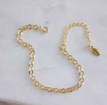 Mesa Blue - Circle Chain Bracelet