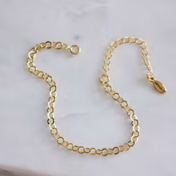 Mesa Blue - Circle Chain Bracelet