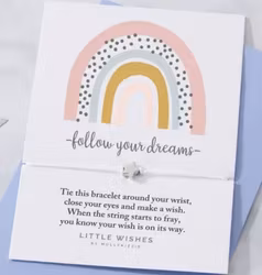 Molly & Izzie - Wish Bracelet - Follow Your Dream