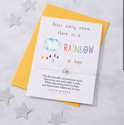Molly & Izzie - Wish Bracelet - Rainbow