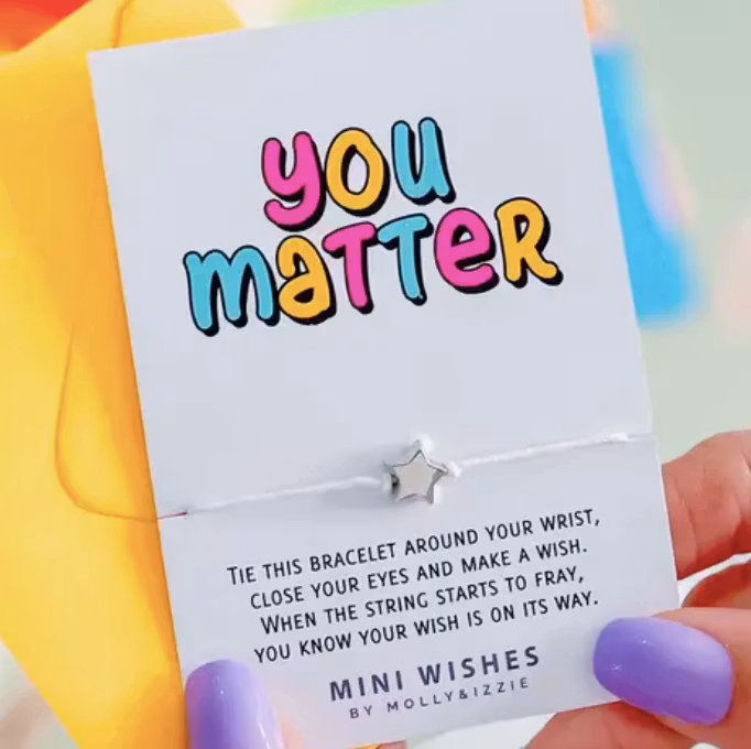 Molly & Izzie - Wish Bracelet - You Matter