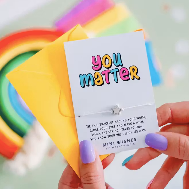 Molly & Izzie - Wish Bracelet - You Matter