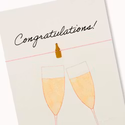 By Vivi: Bracelet Card - Congratulations