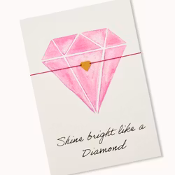 By Vivi: Bracelet Card - Diamond