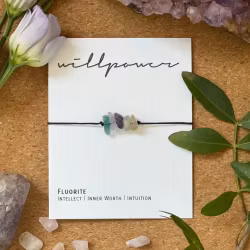Molly & Izzie - Crystal Bracelet - Willpower