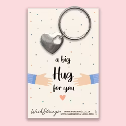 Wishstring Keyring- "A Big Hug"