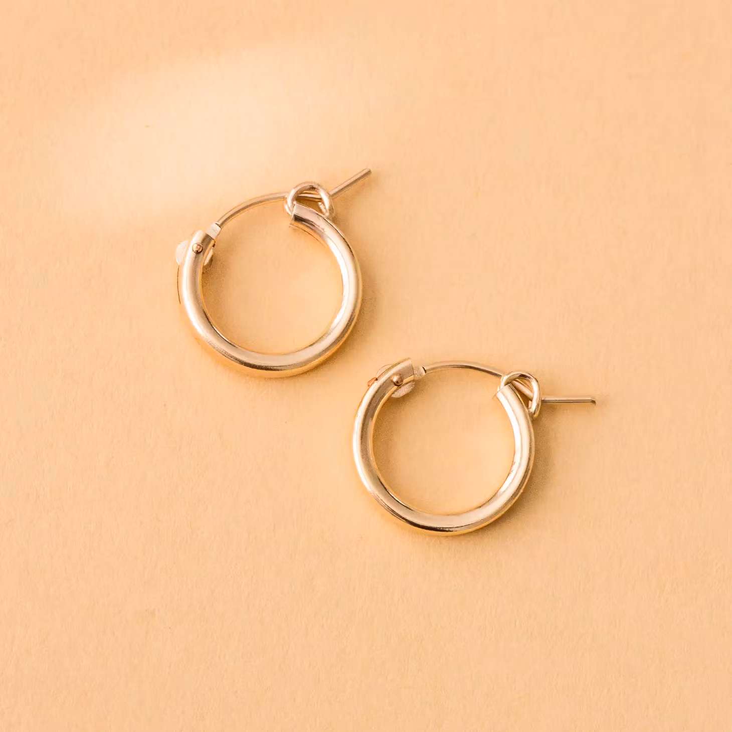 Everly Made - Sydney Hoop Gulløredobber - 13mm