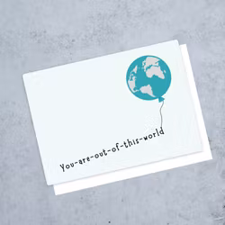 Raus Hverdag Kort - You are out of this world
