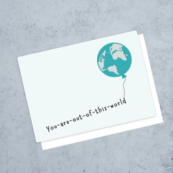 Raus Hverdag Kort - You are out of this world
