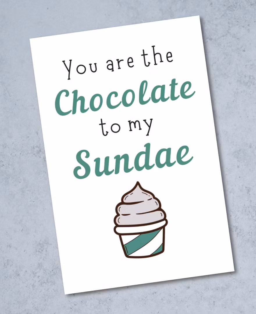 9pk «You are to my» Cards