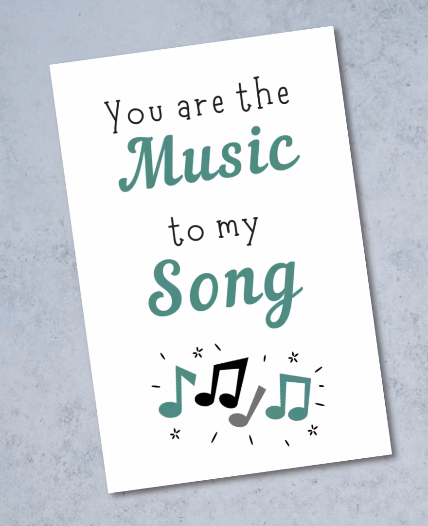 9pk «You are to my» Cards