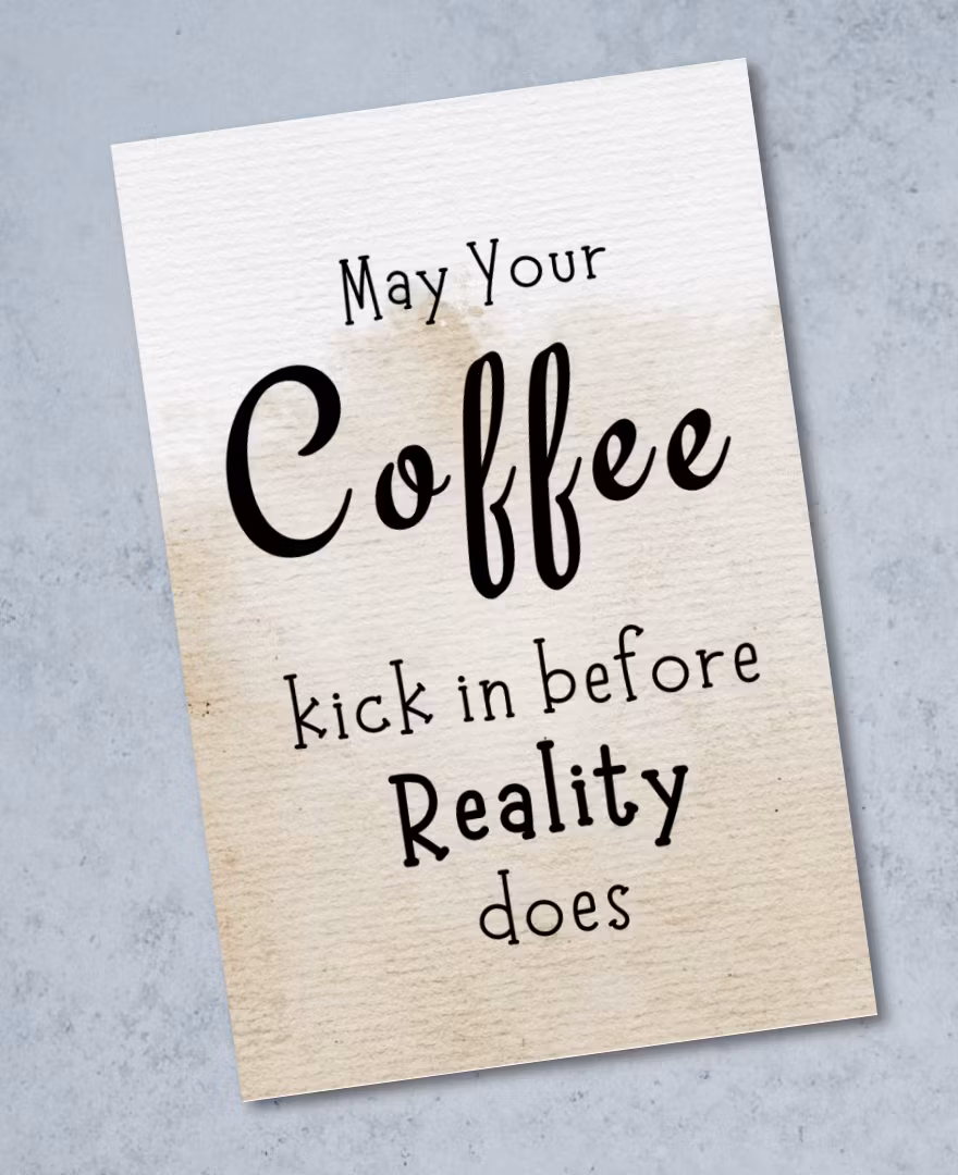 9pk Fun Coffee Cards