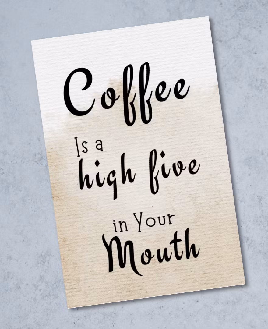 9pk Fun Coffee Cards