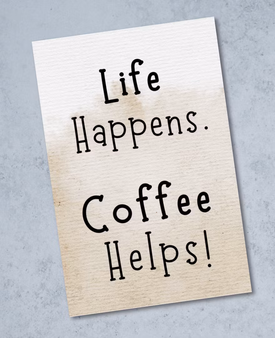 9pk Fun Coffee Cards