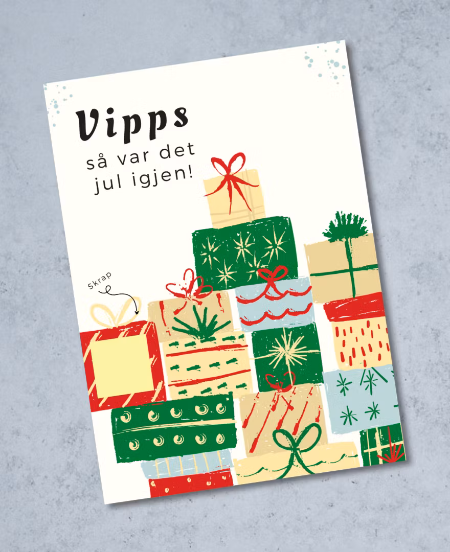 Vipps Julekort - Julegaver
