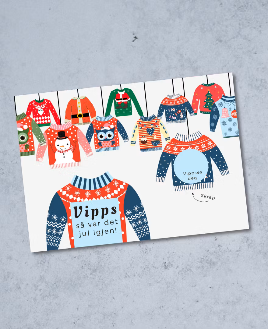 Vipps Julekort - Christmas Jumper