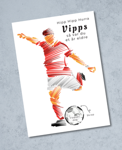 Vipps Bursdagskort - Football