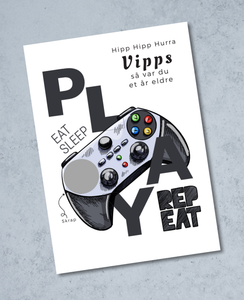 Vipps Bursdagskort - Gaming