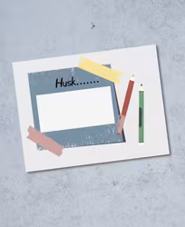 6pk "Post-it note" Skrapekort