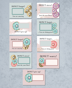 9pk Donut Skrapekort