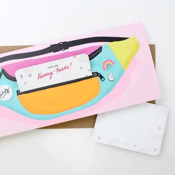 Inkling Paperie - Fanny Pack Card