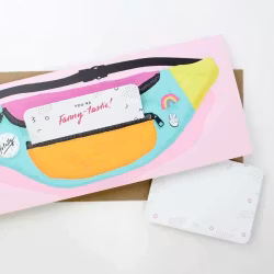 Inkling Paperie - Fanny Pack Card