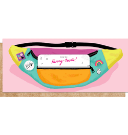 Inkling Paperie - Fanny Pack Card
