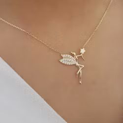 Einzelstück - Fairy Gold Necklace