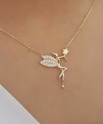 Einzelstück - Fairy Gold Necklace