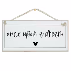 Crafty Clara Wooden Sign - "Once upon a Dream"