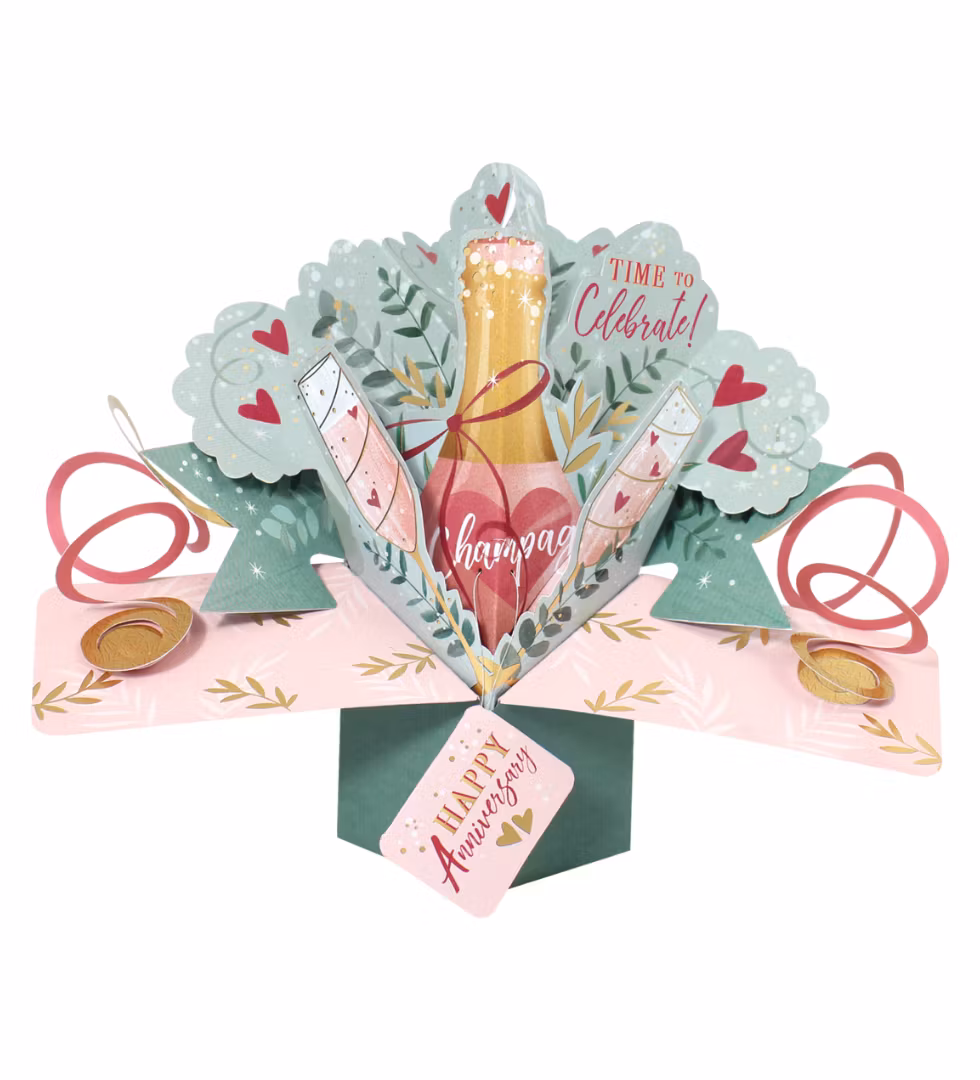 Second Nature Pop-up Card - Anniversary