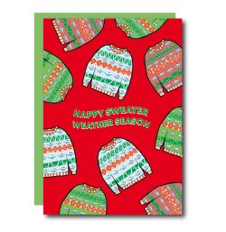 Studio Soph - Happy Sweater Weather - Julekort
