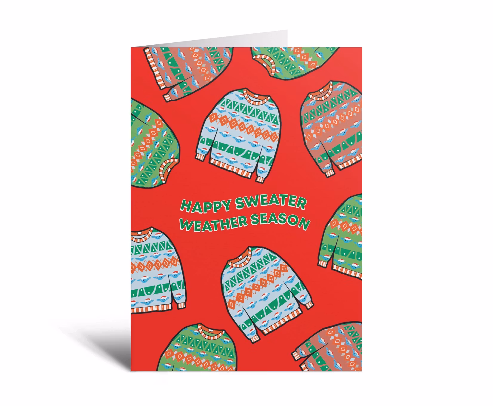Studio Soph - Happy Sweater Weather - Julekort