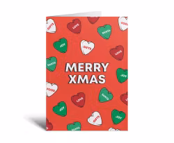Studio Soph - Merry Xmas Hearts   - Julekort