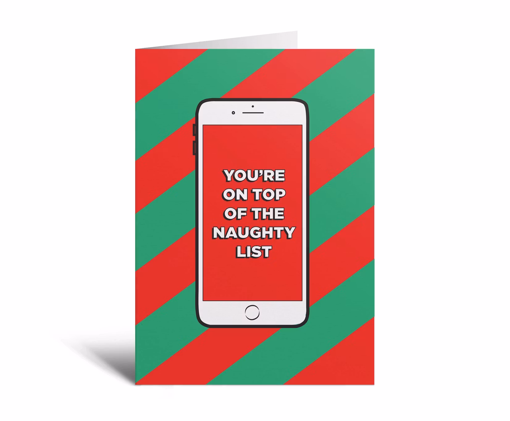 Studio Soph - You're On Top of the Naughty List  - Julekort