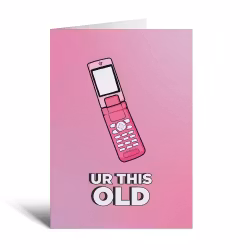 Studio Soph - Ur This Old Pink  - Bursdagskort