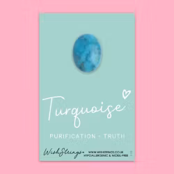 Wishstring Crystal Token - Turquoise