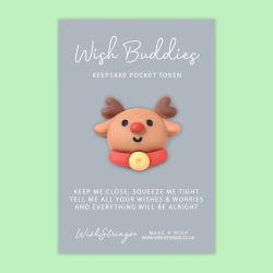 Wishstring Wishing Buddies Pockethug - Reinsdyr