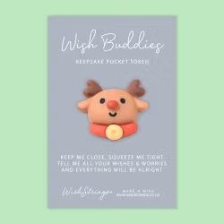 Wishstring Wishing Buddies Pockethug - Reinsdyr