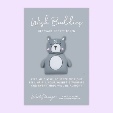 Wishstring Wishing Buddies Pockethug - Bear