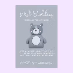 Wishstring Wishing Buddies Pockethug - Bear