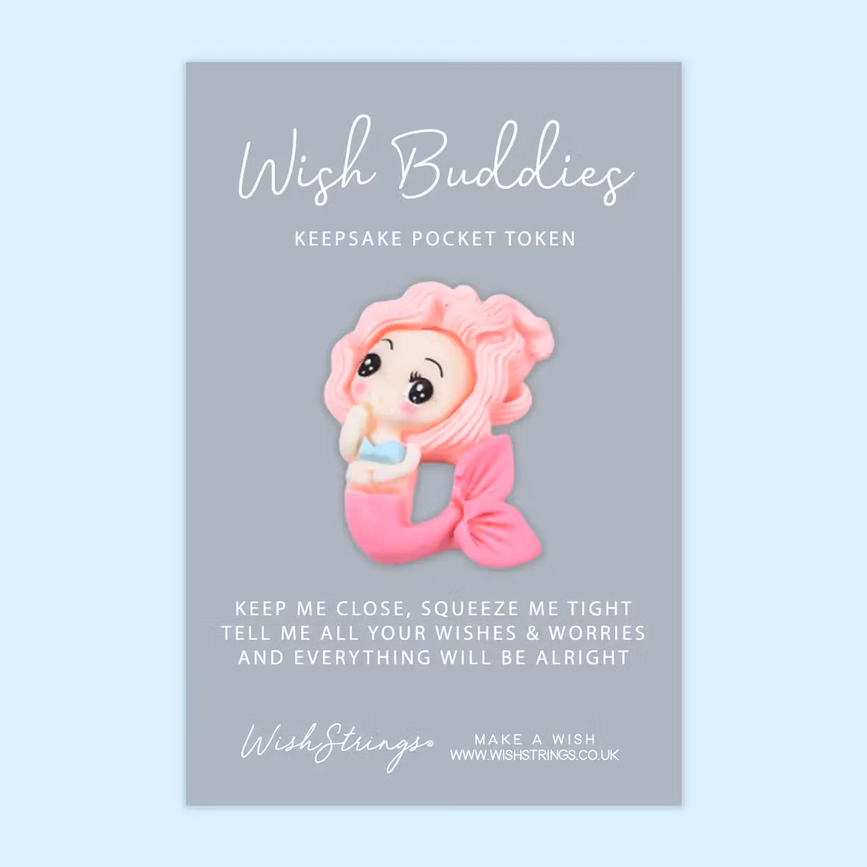 Wishstring Wishing Buddies Pockethug - Havfrue