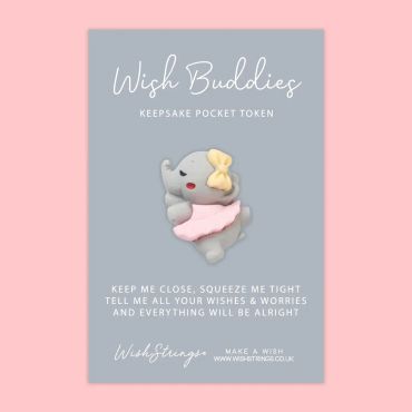 Wishstring Wishing Buddies Pockethug - Elefant