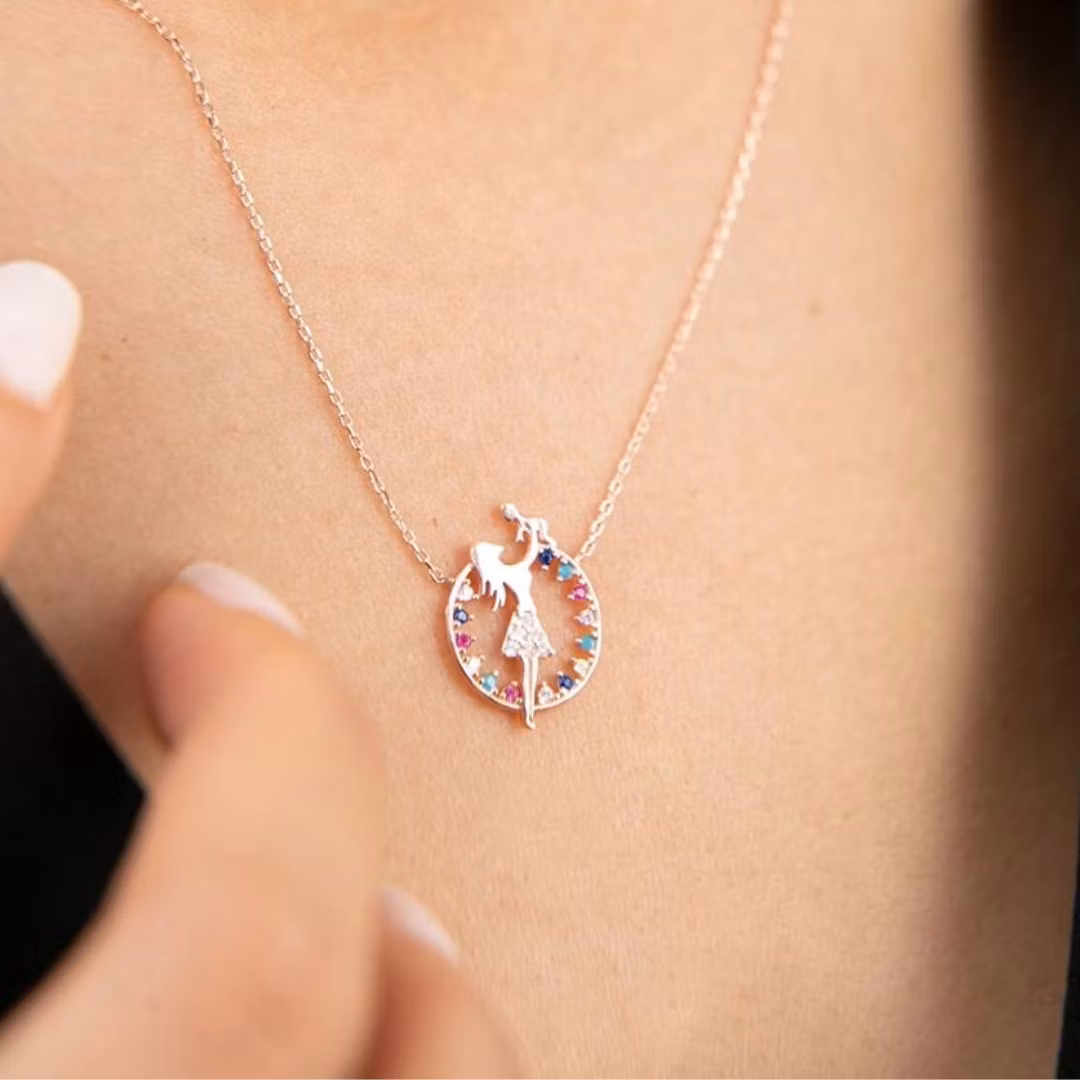 Einzelstück - Mamma Necklace - Rosegull