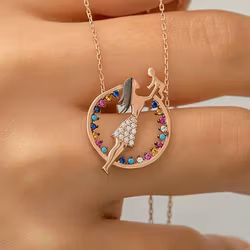 Einzelstück - Mamma Necklace - Rosegull