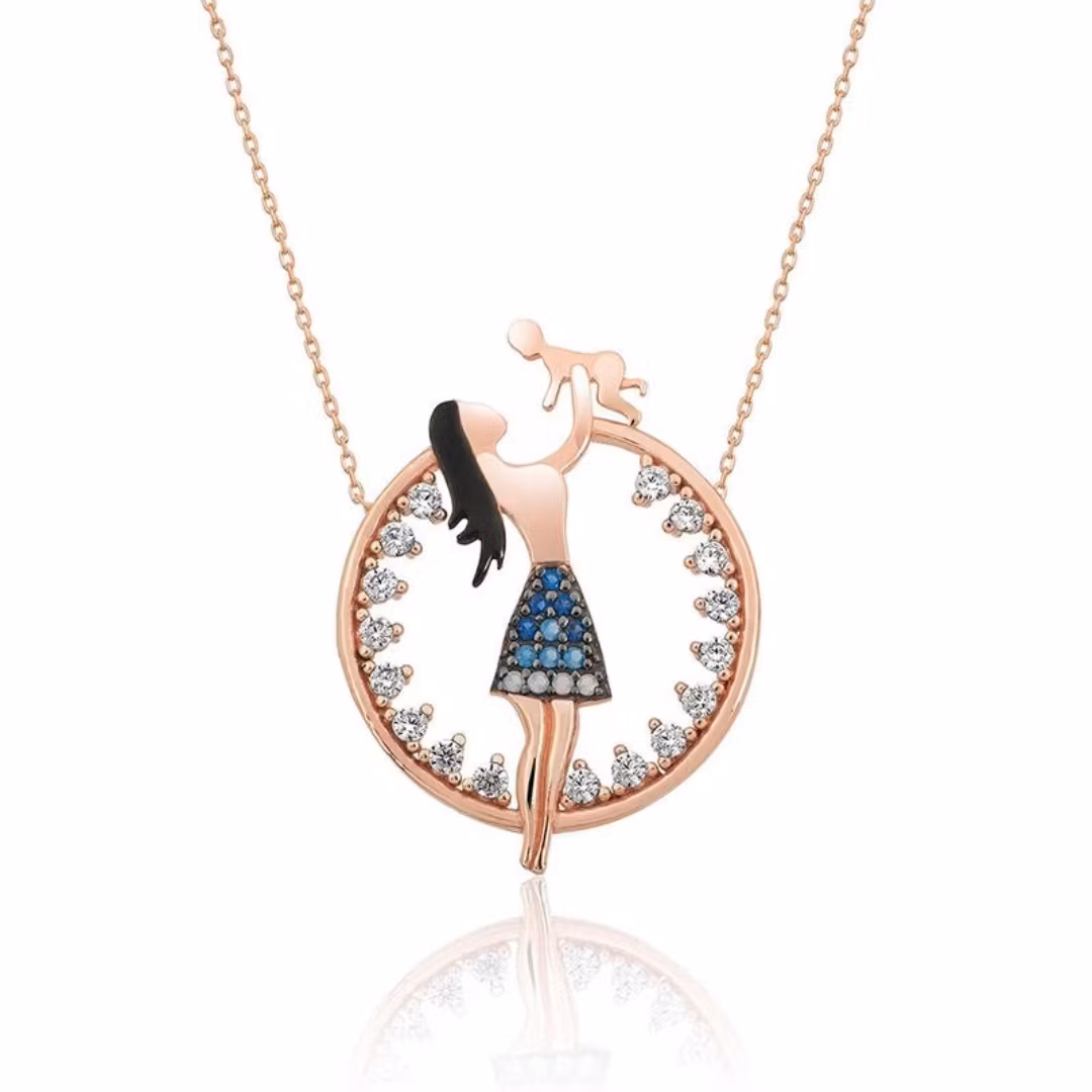 Einzelstück - Mamma Necklace - Blue