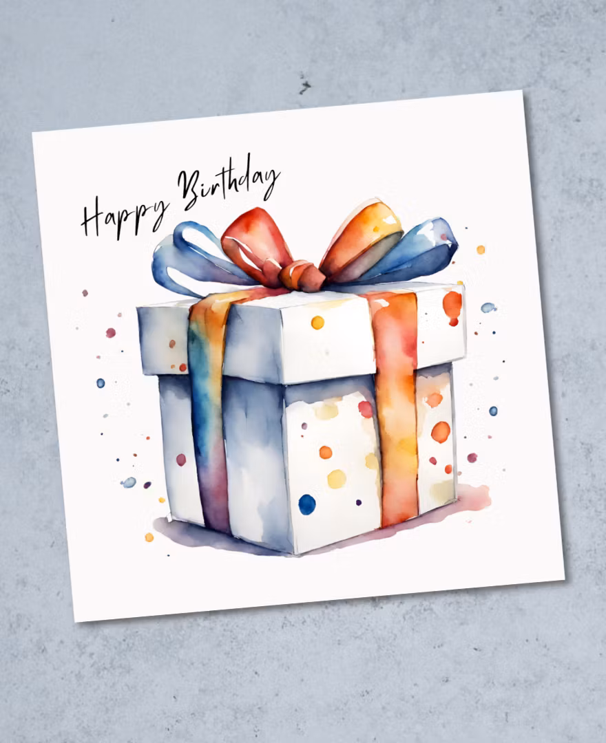 6pk Birthday Cards - Gaver