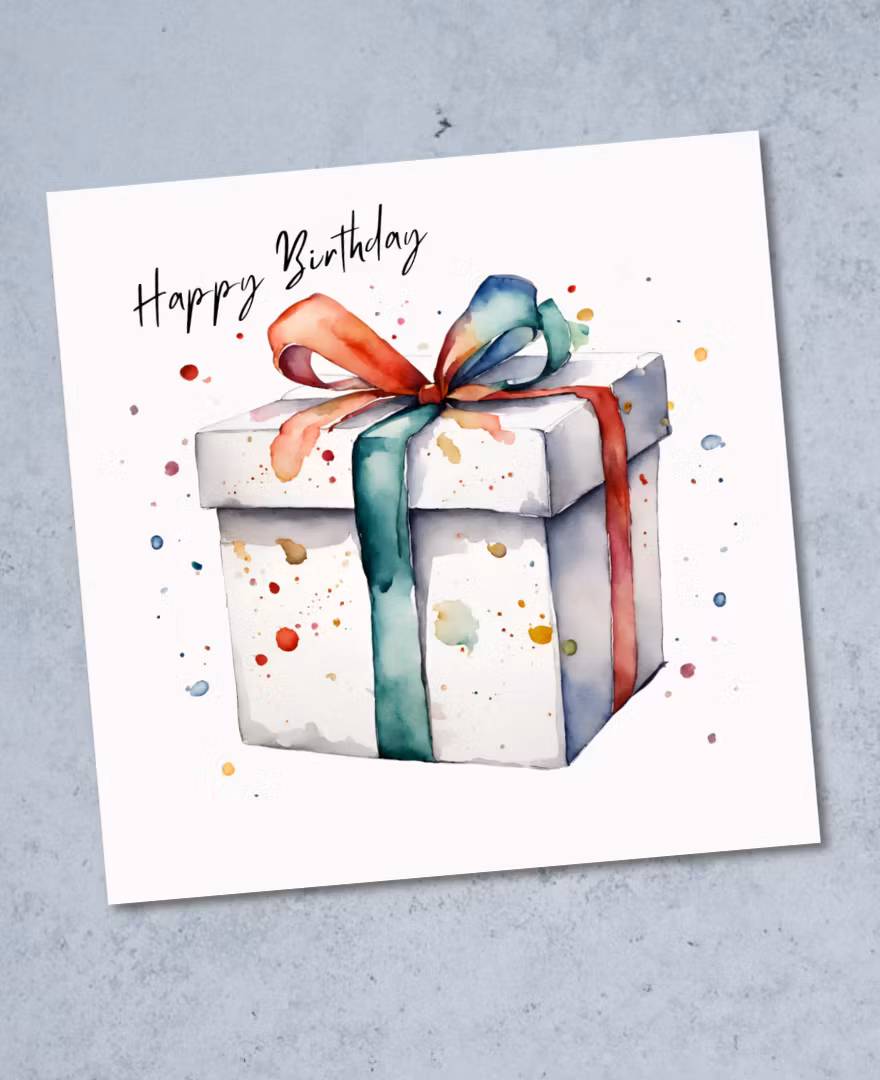 6pk Birthday Cards - Gaver