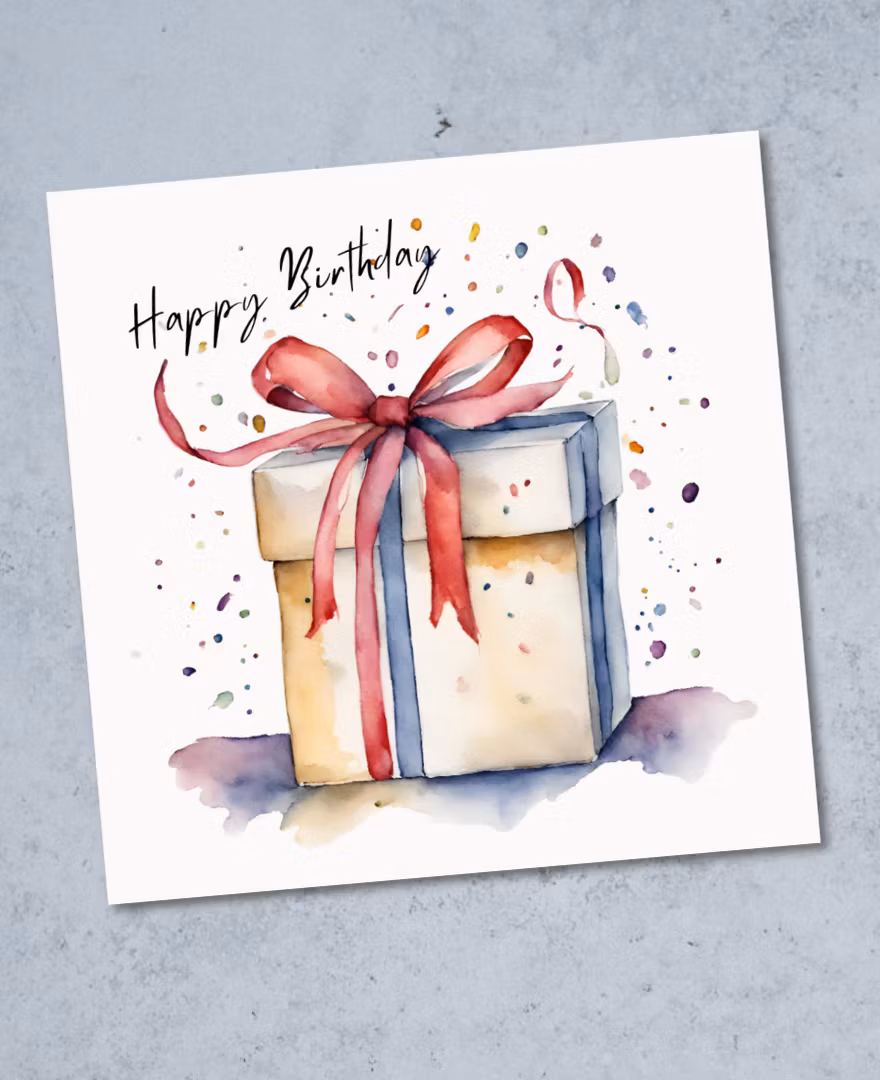 6pk Birthday Cards - Gaver